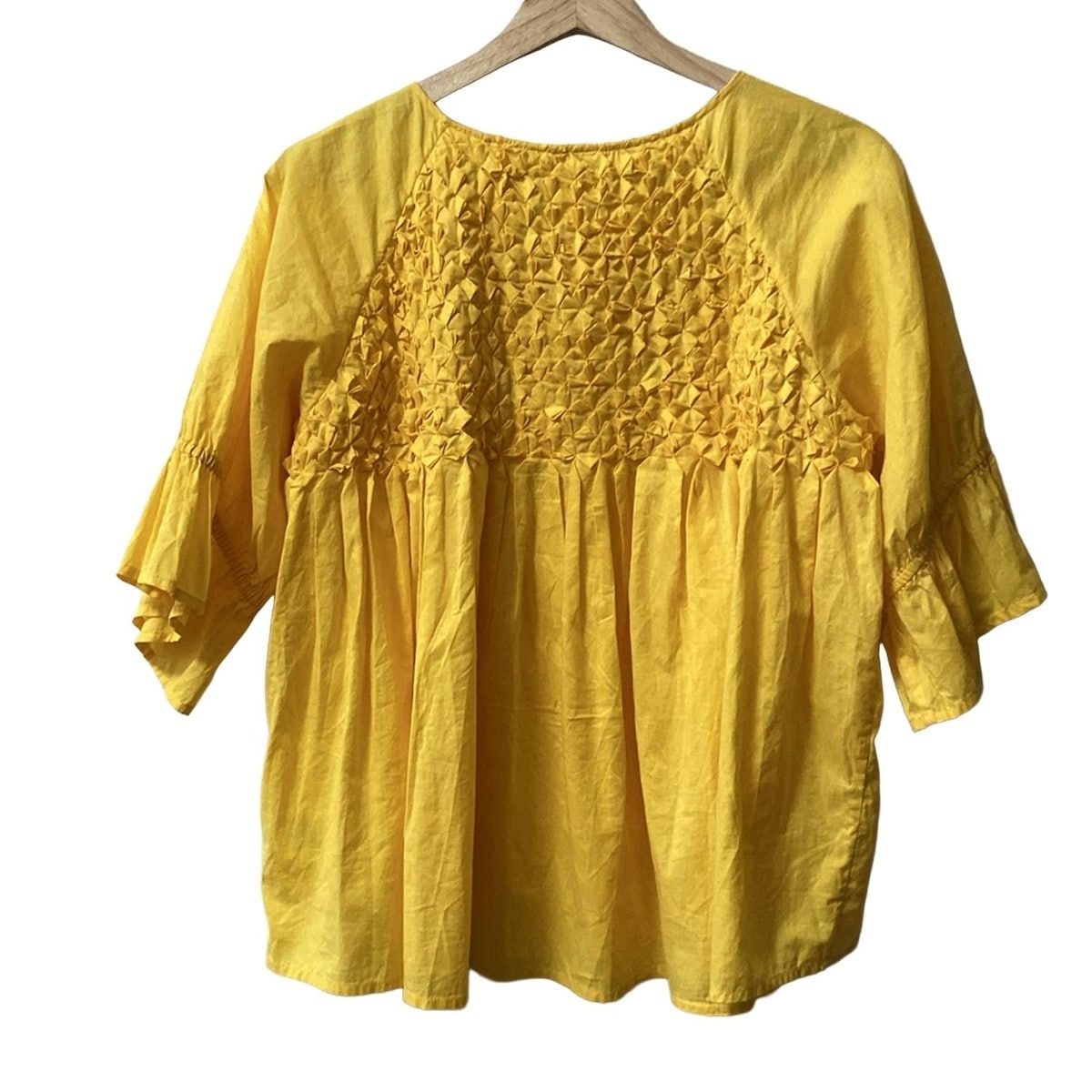 Merlette マーレット 七分袖カットソー サイズXS レディース - イエロー