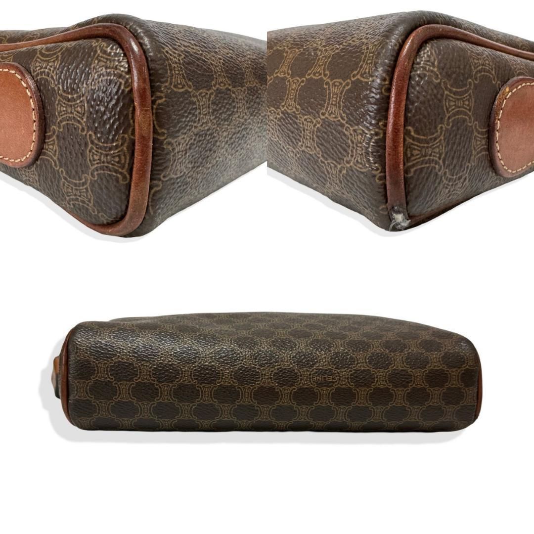 セリーヌ CELINE ショルダーバッグ マカダム柄 トリオンフ pvc