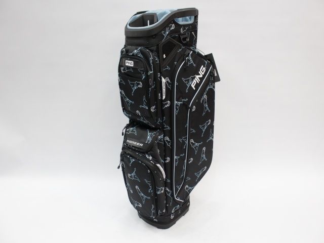  ピン PING パイオニア Pioneer カートバッグ 2026 ブラック ブルー Mr.PING 15分割口 キャディバッグ 日本未発売USモデル 4229 ゴルフバッグ キャディバッグ ゴルフ