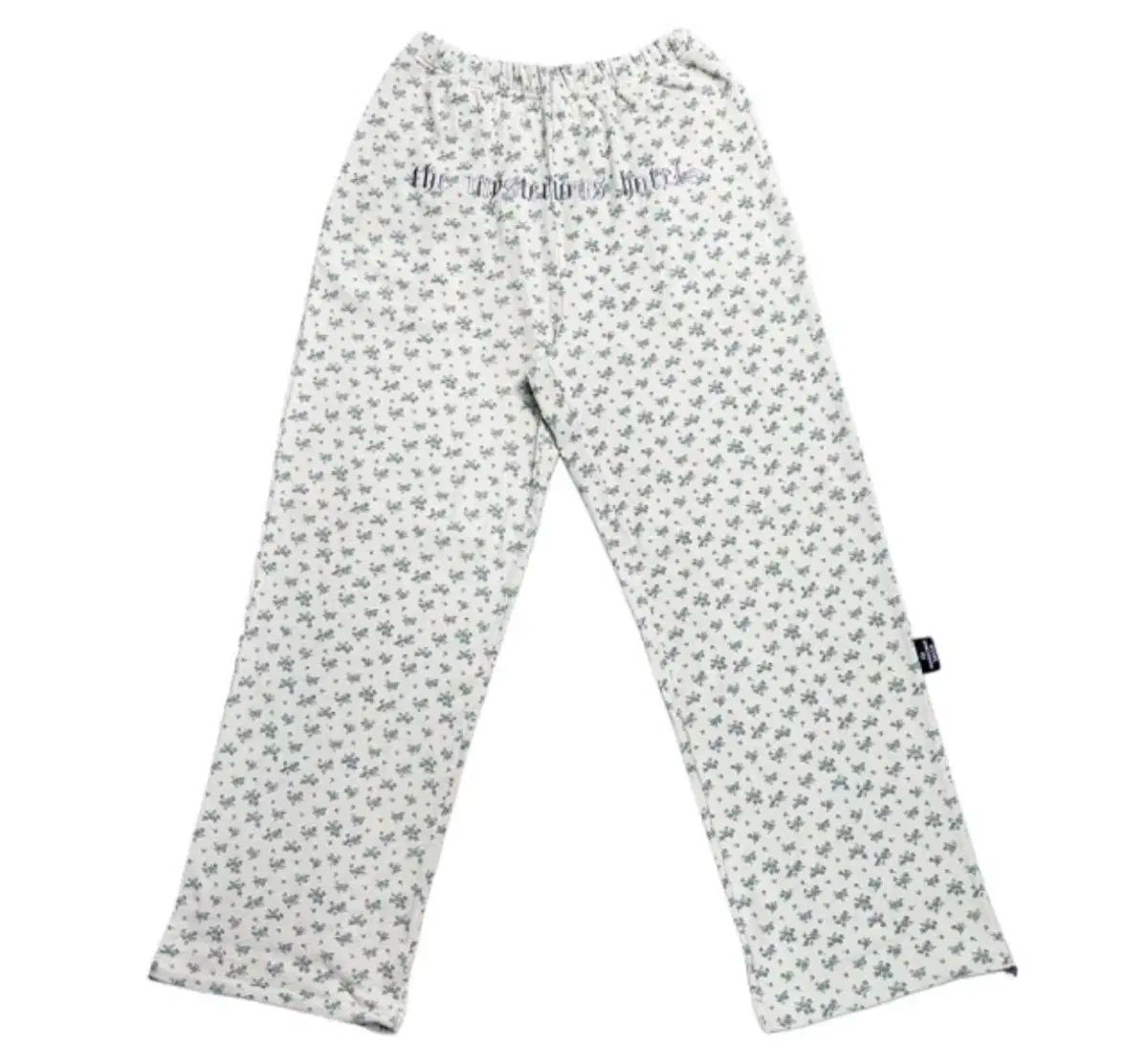 THE MYSTERIOUS HOTEL ザ ミステリアス ホテル フラワー ワッフル パンツ