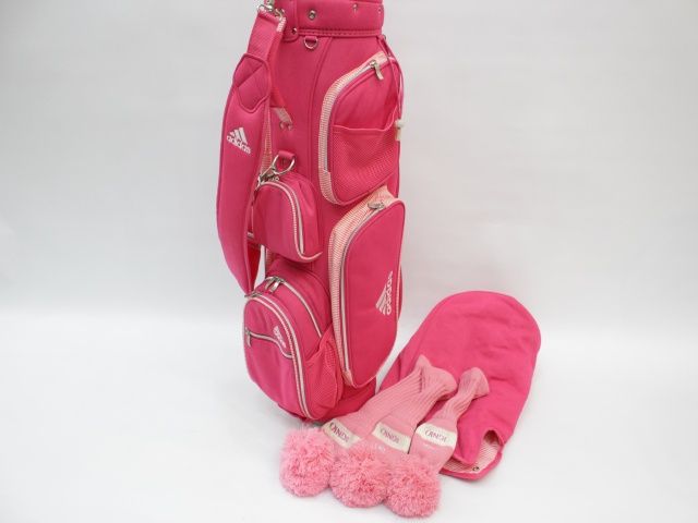 IGNIO イグニオ EL レディース 8本セット アディダス キャディバッグ付 オリジナルカーボン L 4291