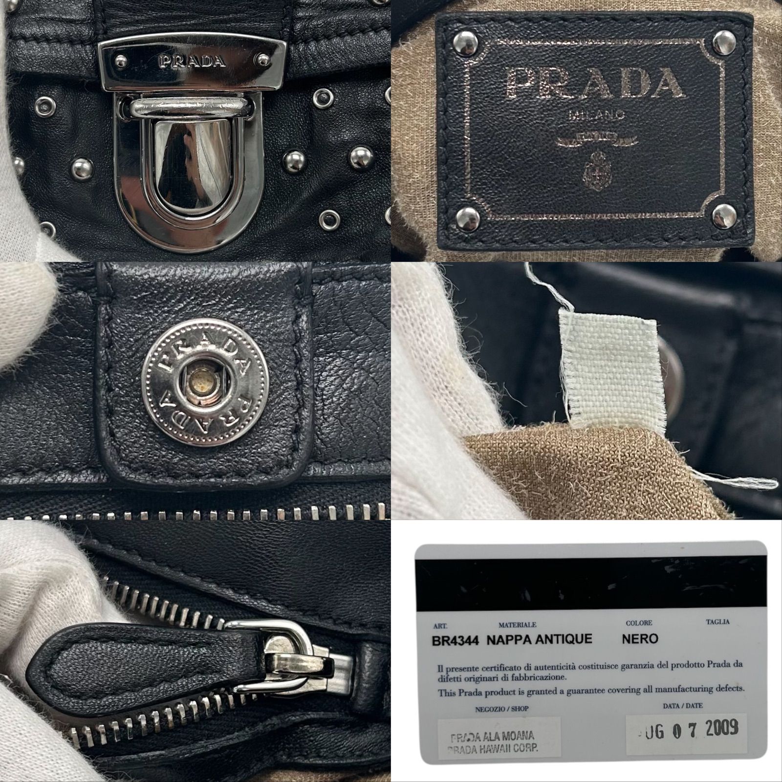 レザー ブラック