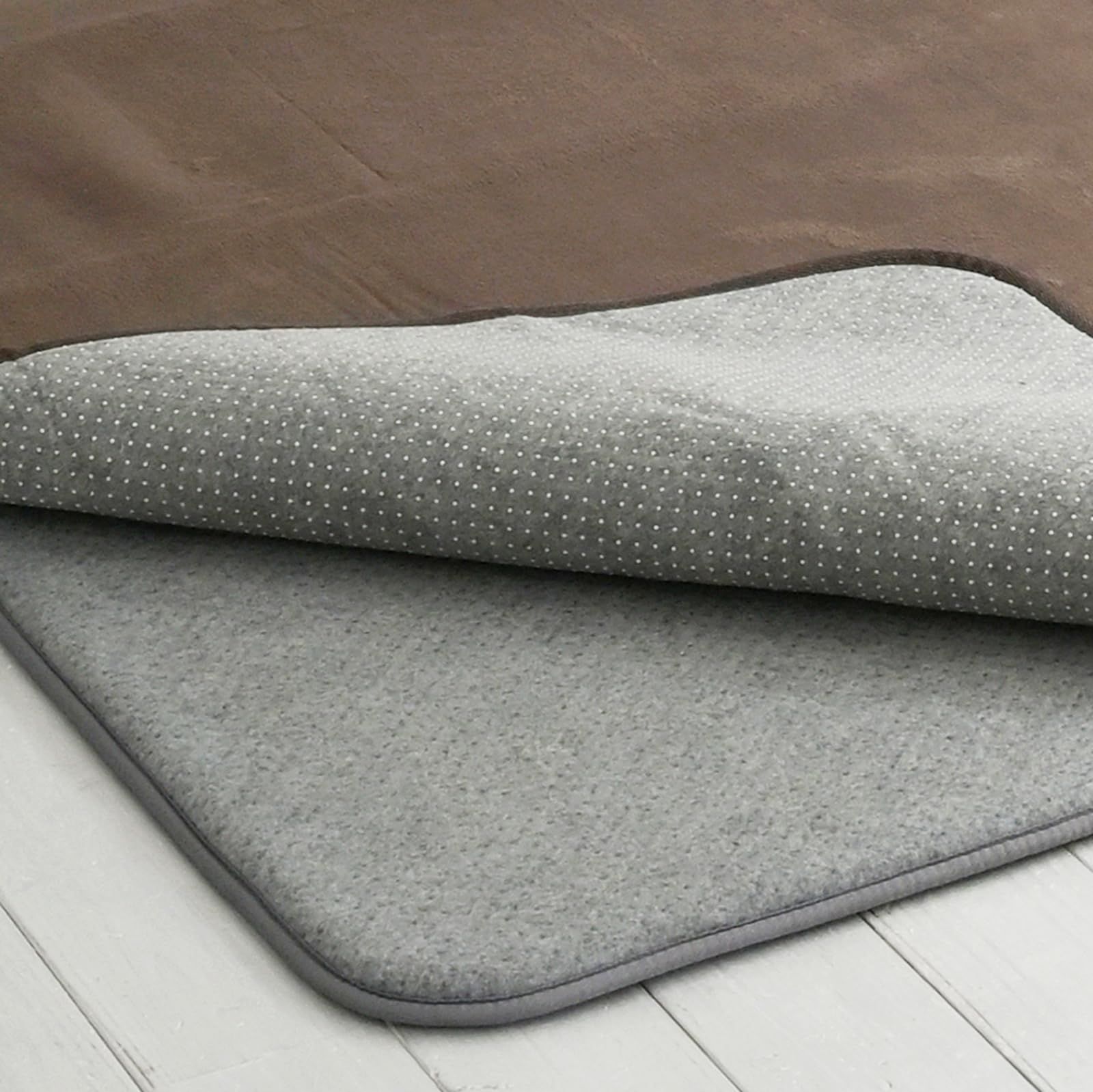 山善 YAMAZEN ラグ カーペット アンダーラグ ゆかもふ 30mm厚 1.5畳 115×170cm 滑り止め 防音 洗える 防音等級ΔLL I -9 特級 ホットカーペット対応 赤ちゃん ベビー SYM30-1.5