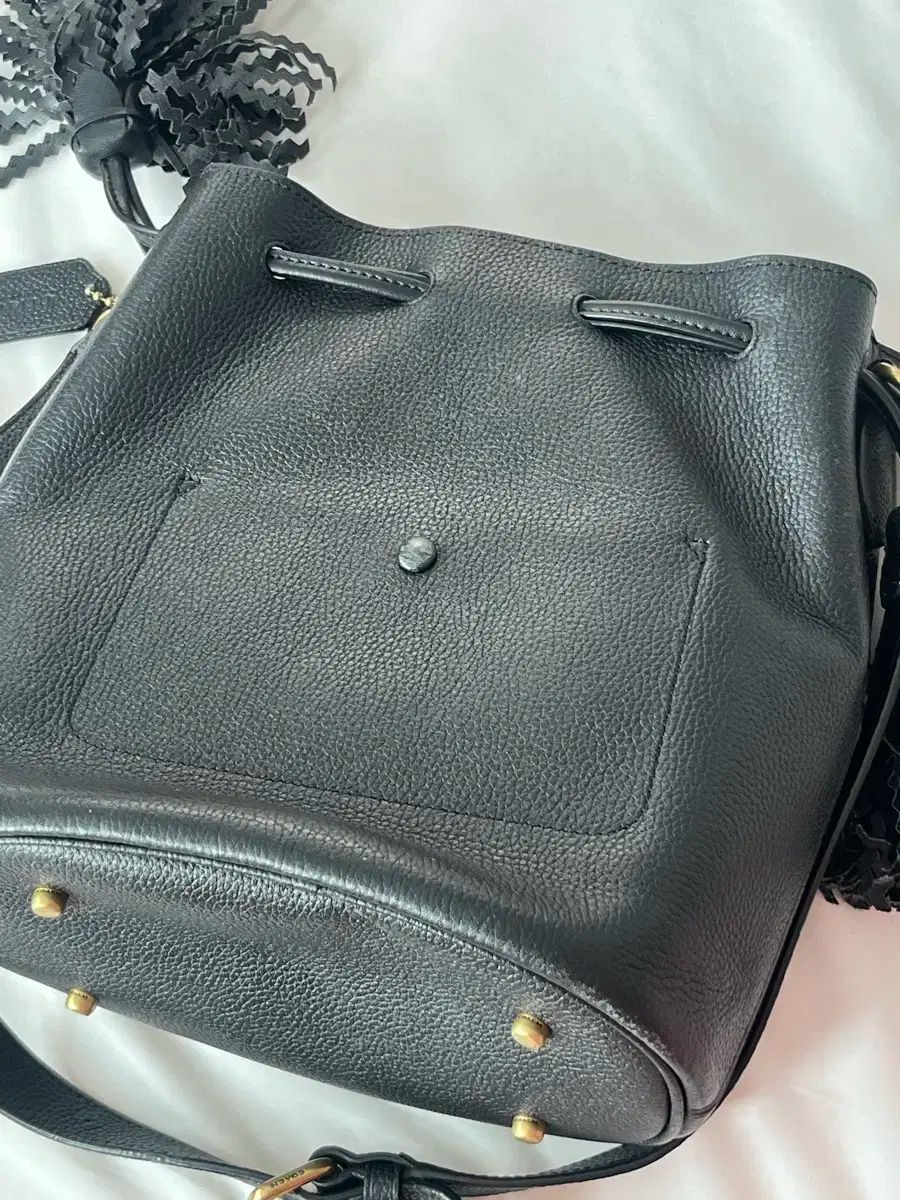 コーチ ローラ ウィップタッチ ディテール バケットバッグ ブラック DECORATOM_COM_BR