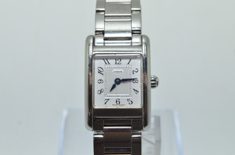 送料無料】 コーチ COACH W002B レディース腕時計 スクエアフェイス