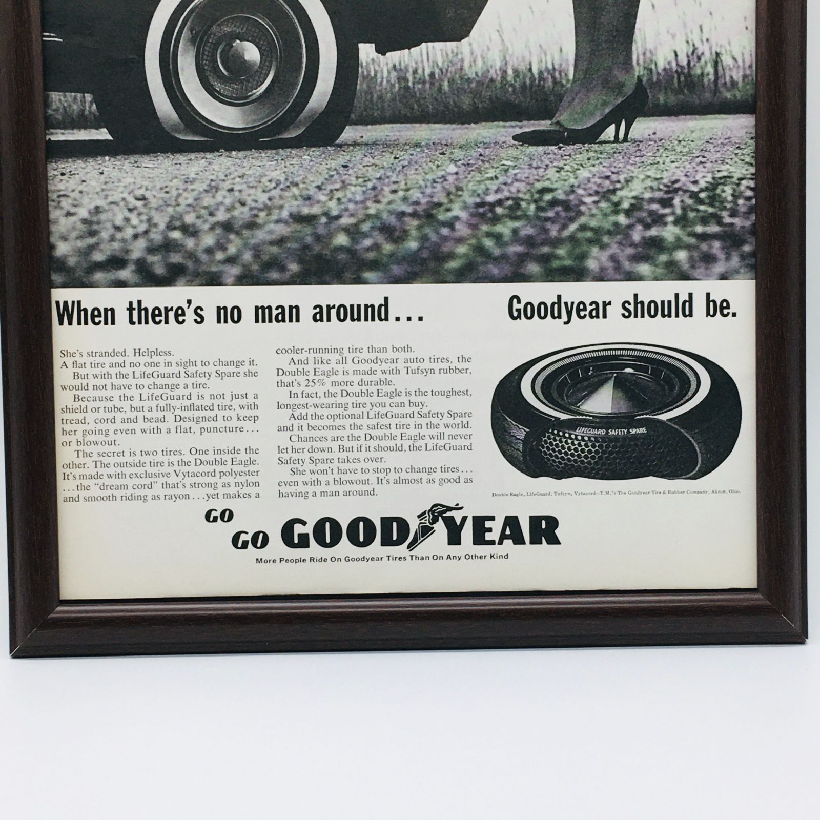 kaodaly　Goodyear ヴィンテージ広告　ペーパー kaodaly Goodyear ヴィンテージ広告 ペーパー kaodaly Goodyear