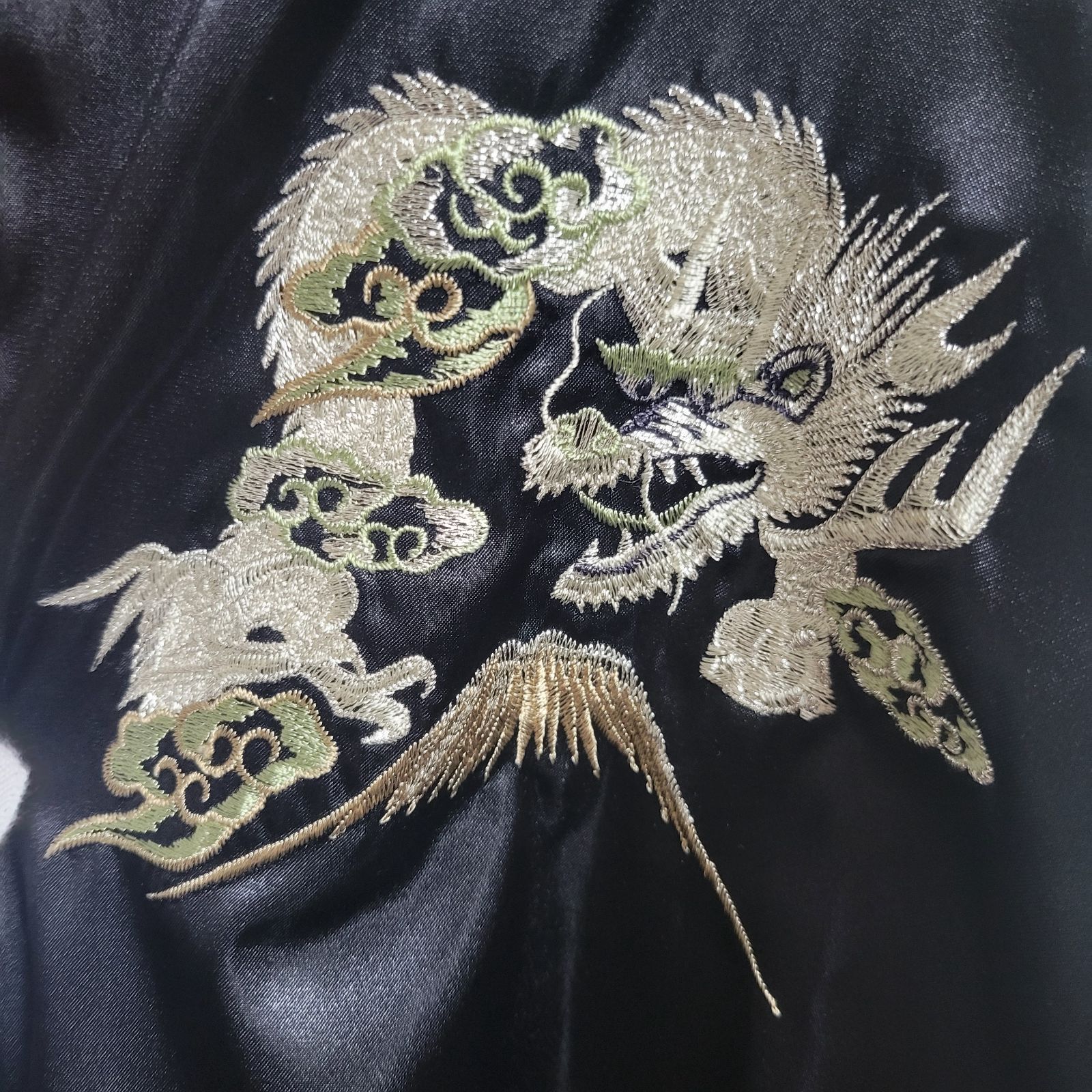 LLサイズ ブラック×アイボリー