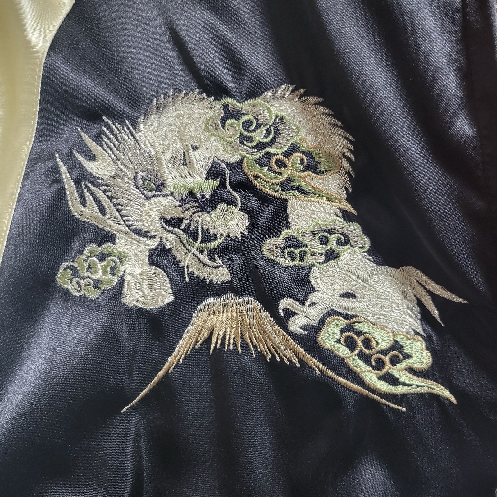 龍刺繍 スカジャン