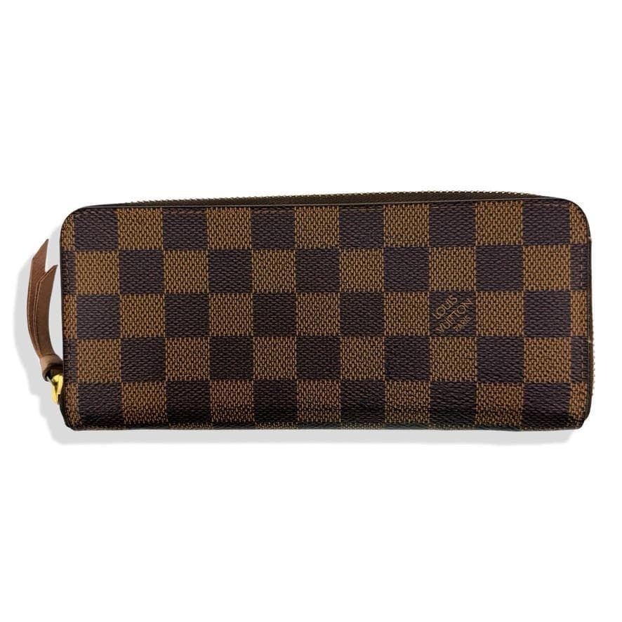 ルイヴィトン LV N41626 ダミエ ポルトフォイユ クレマンス 長財布
