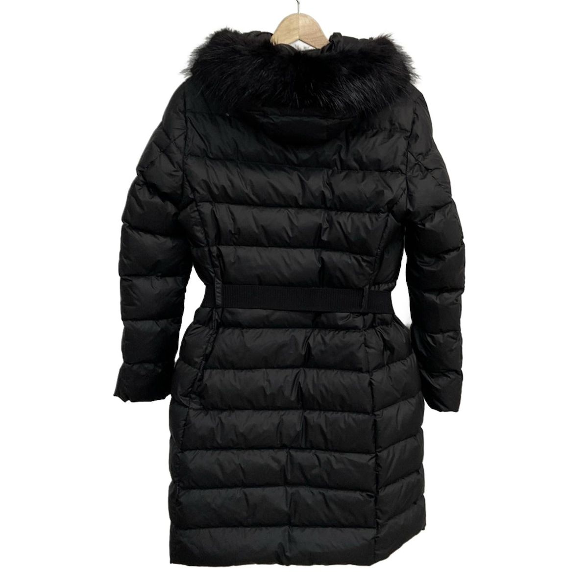 MONCLER モンクレール ダウンコート サイズ2 M レディース FABREFUR 黒 長袖 冬