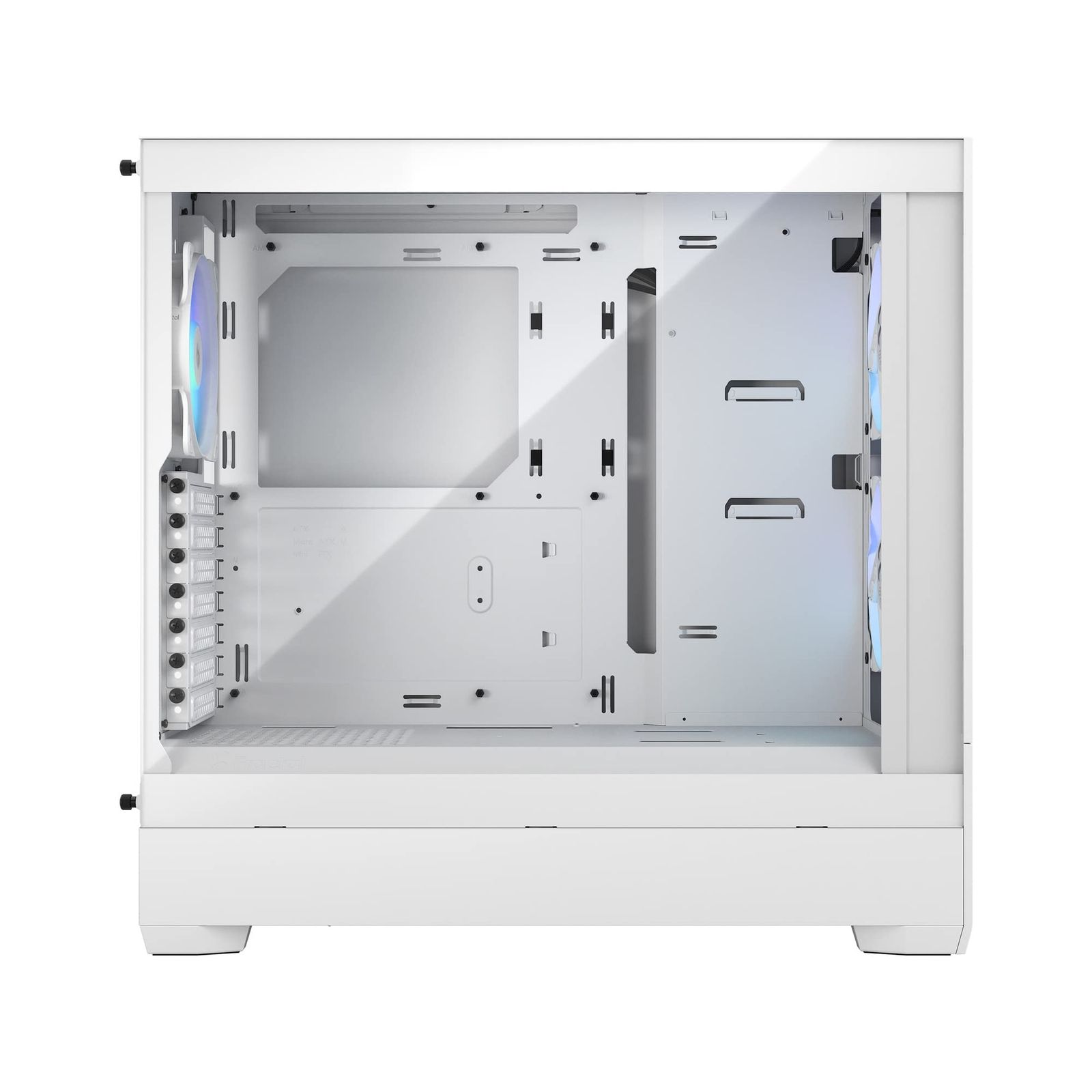 Air RGB White Pop TG Clear Design Tint ミドルタワー型PCケース Fractal FD-C-POR1A-01 CS8003