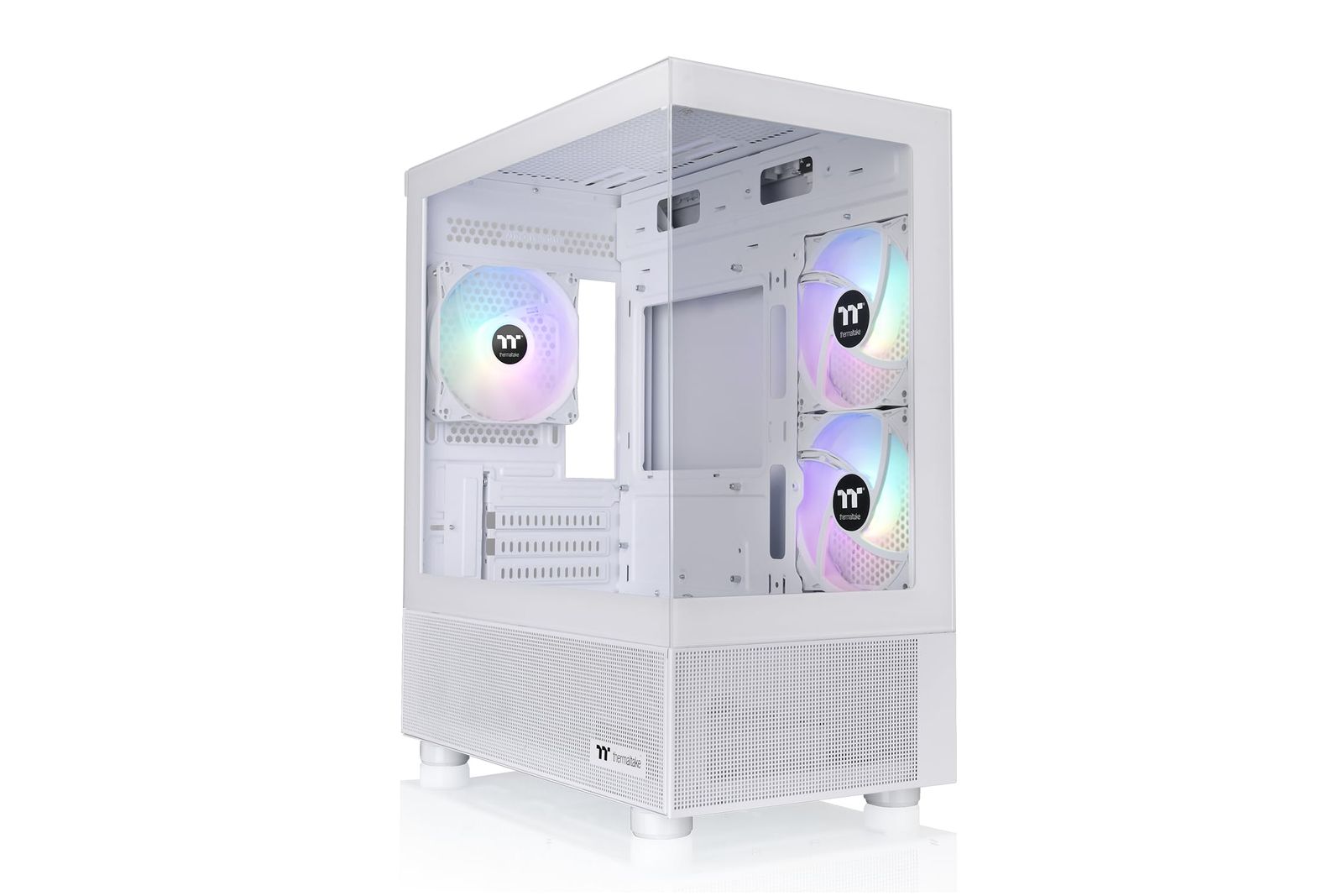 CA-1Z4-00M6WN-00 ホワイト ミニタワー型PCケース CS9125 Micro-ATX Snow ARGB TG 170 View Thermaltake