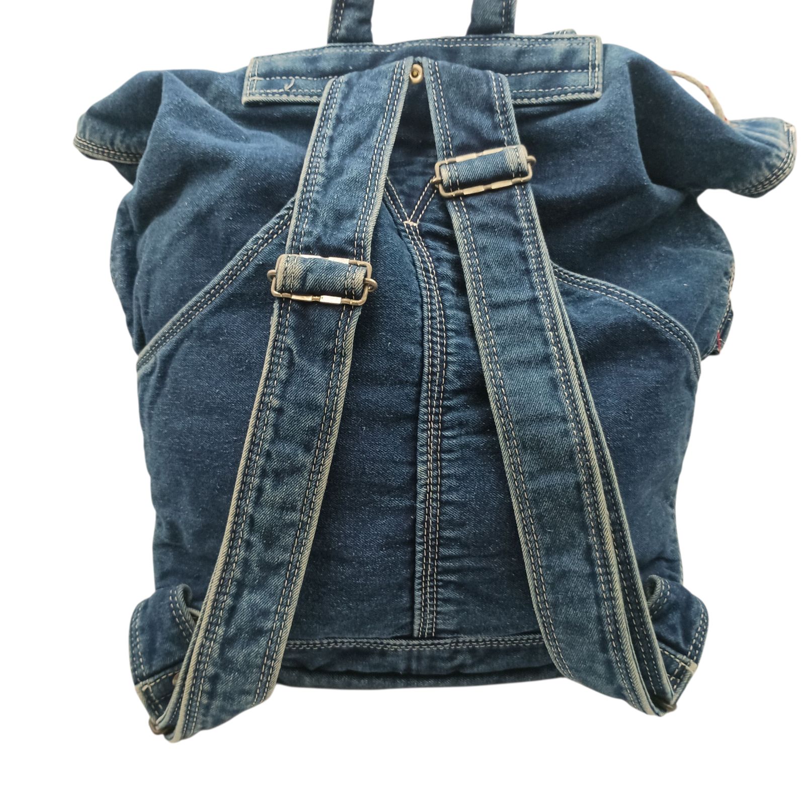 品 吉田カバン ラゲッジレーベル バックパック リュック デニム ビンテージ ポーター ブルー デイパック