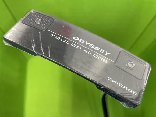中古】 オデッセイ TOULON Ai-ONE CHICAGO DB 34インチ パター PT