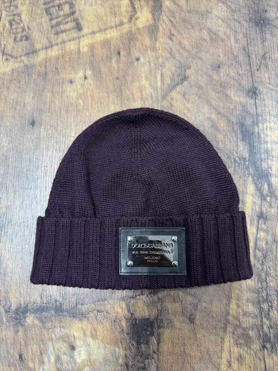 Dolce-Gabbana ドルチェ＆ガッバーナ BIGバックル ビーニー