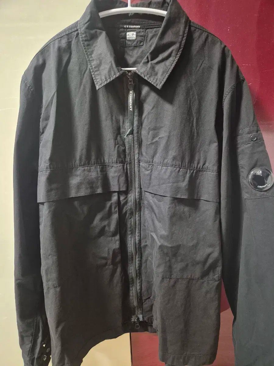 C.P. COMPANY シーピーカンパニー オーバーサイズシャツ ブラック XL