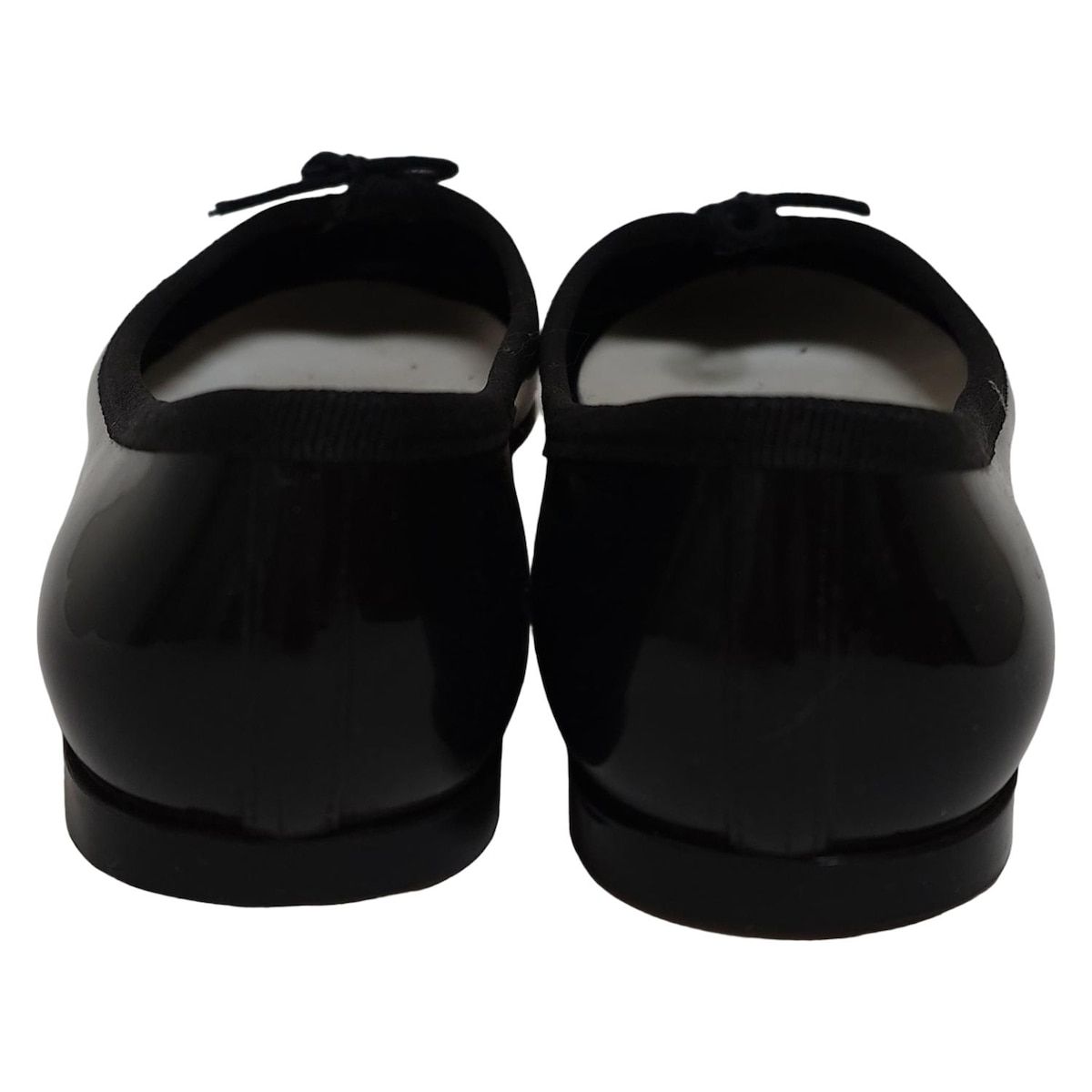 repetto ブラック ポインテッドトゥ フラットシューズ 38 Repetto｜レペットのシューズ（ポインテッドトゥ）通販 - ZOZOTOWN