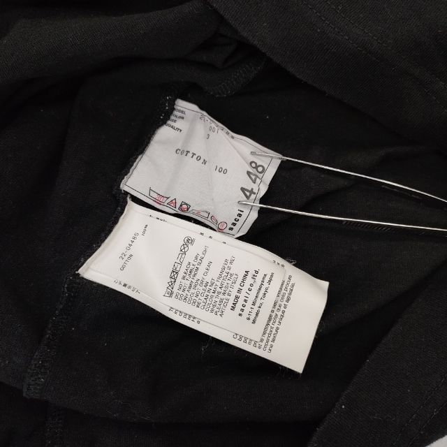 Sacai BACK to BACK レイヤード 22-0448S 長袖Tシャツ カットソー