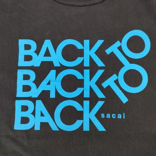 Sacai BACK to BACK レイヤード 22-0448S 長袖Tシャツ カットソー