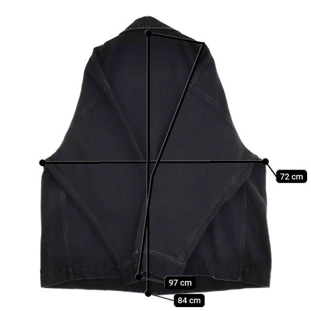 ISSUETHINGS イシューシングス ブラック デニム ジャケット ISSUETHINGS(イシューシングス) Exclusive Black Denim Jacketデニム