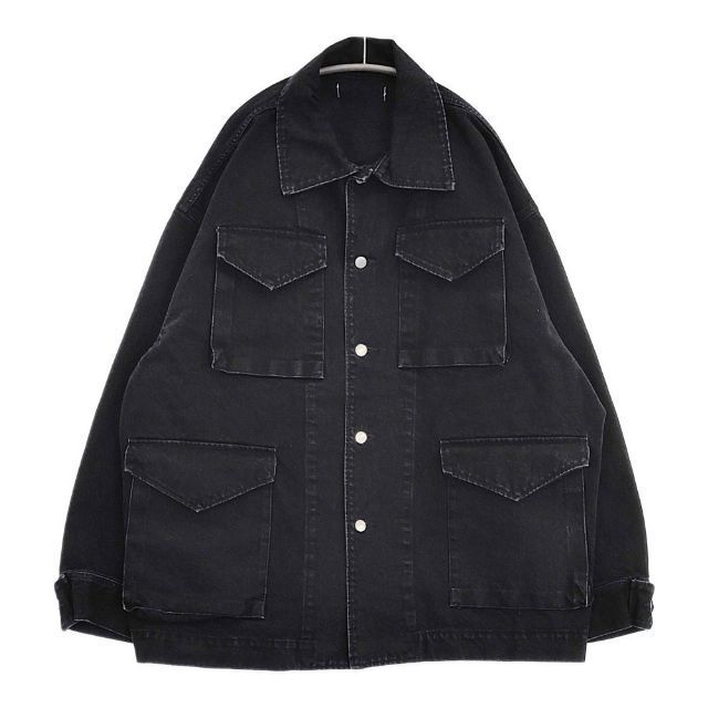 ISSUETHINGS イシューシングス ブラック デニム ジャケット ISSUETHINGS 【Exclusive Black Denim Jacket】 - faye project