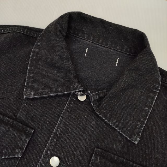ISSUETHINGS type-1 オーバーサイズ デニムジャケット 23AW ブラック