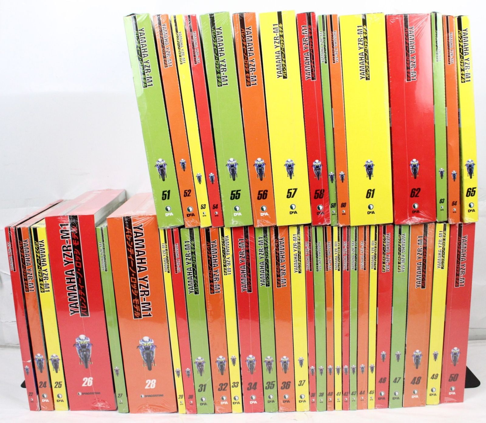  未組立 デアゴスティーニ ヤマハ YZR-M 1 バレンティーノ ロッシ モデル 24-92巻 1-23組立済みおまけ DeAGOSTIN バイク ホビー 模型 -A 38-byebye その他 メイキングトイ