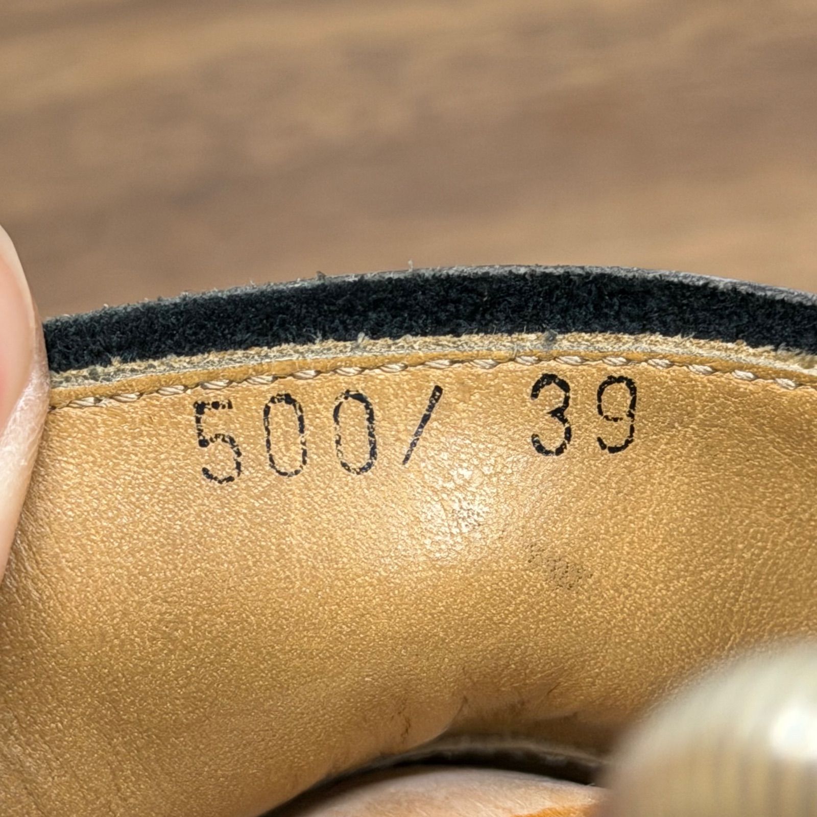 ローファー レザー