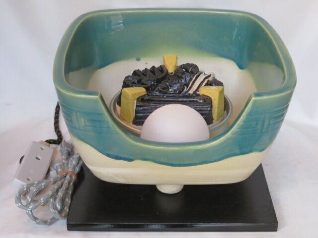 十月 特売品 創巧野々田 尺一 織部道安風炉型電熱器 固定式B型裏千家流炭型 500W 税込