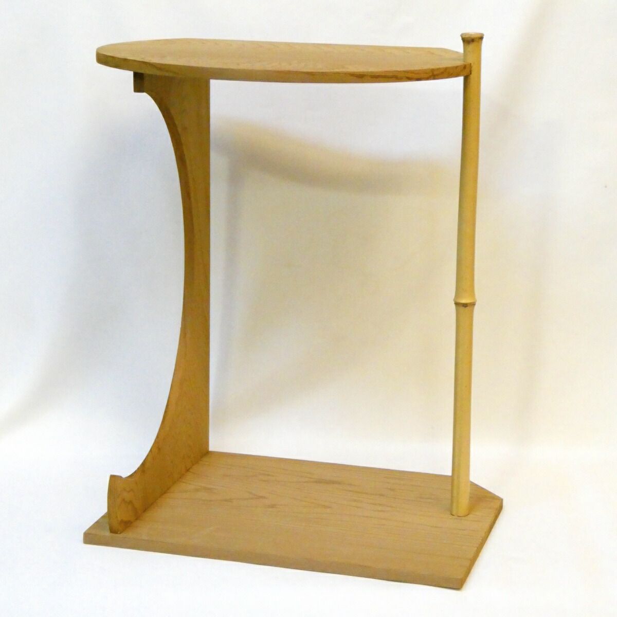 棚ピタット付き 指物師 小林幸斎作 渚棚 杉木地 裏千家 淡々斎好写 赤杉 茶道具