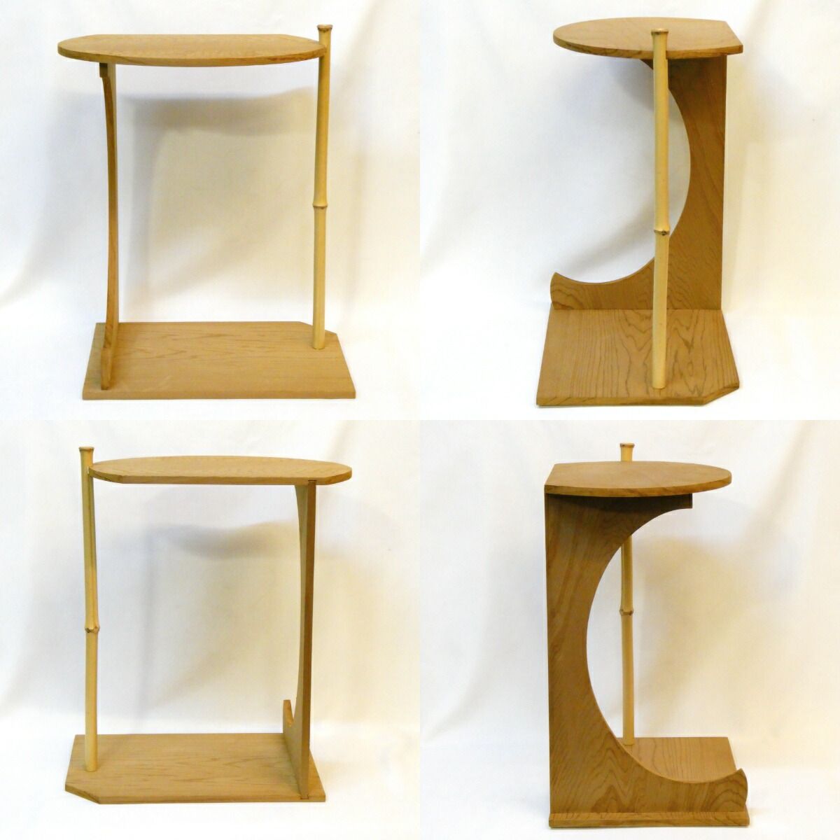 棚ピタット付き 指物師 小林幸斎作 渚棚 杉木地 裏千家 淡々斎好写 赤杉 茶道具