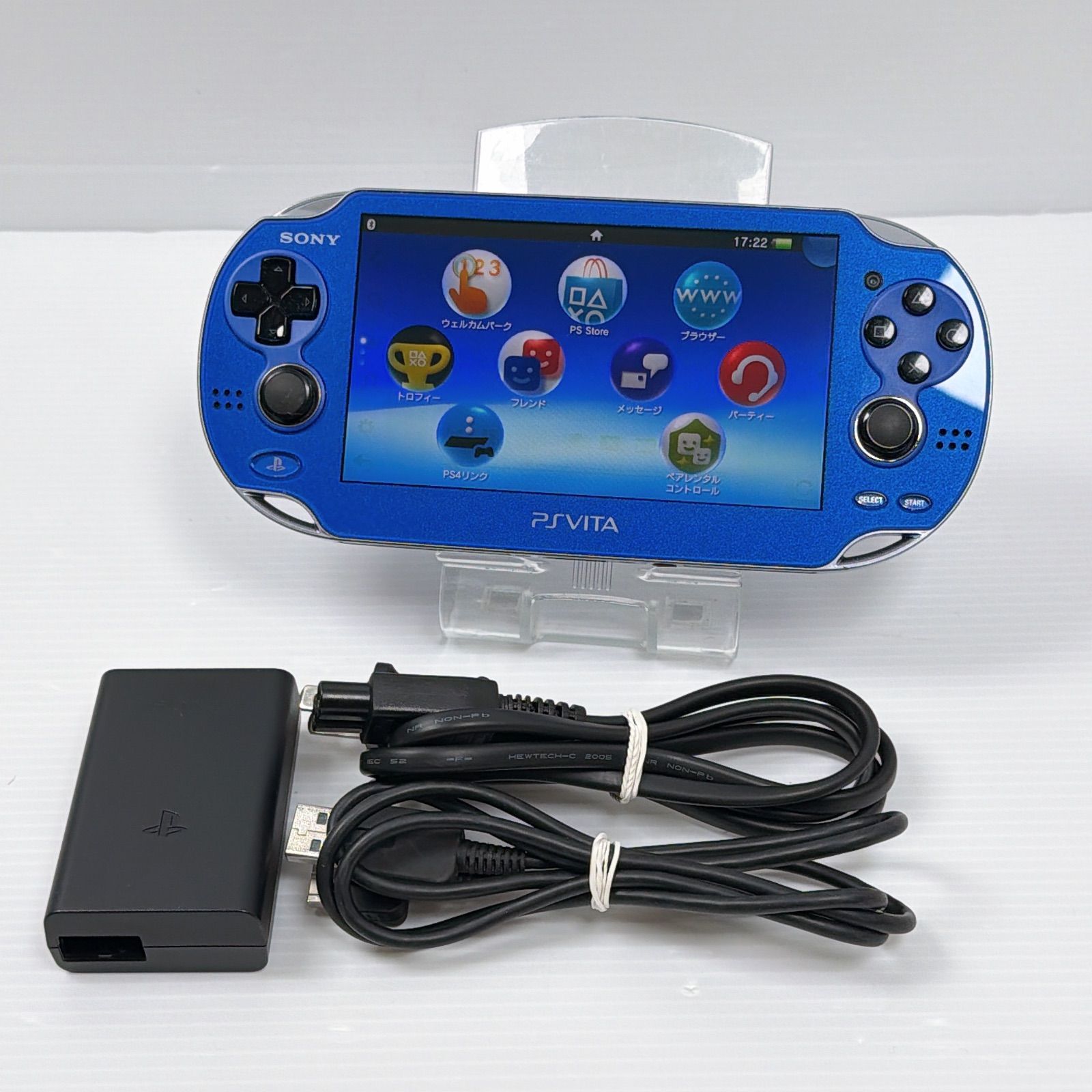 PSVITA PCH 1000 サファイアブルー PlayStation Vita FW3.74 動作 済み ソニー プレイステーション psvita