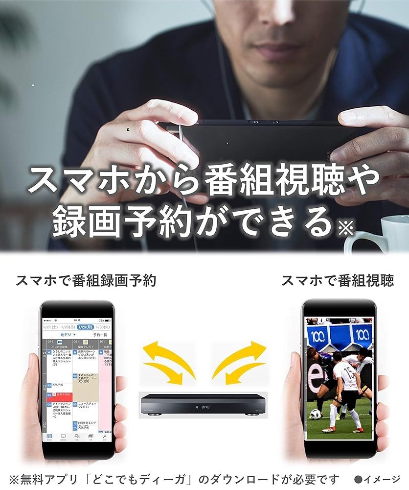 K放送長時間録画 W録画対応