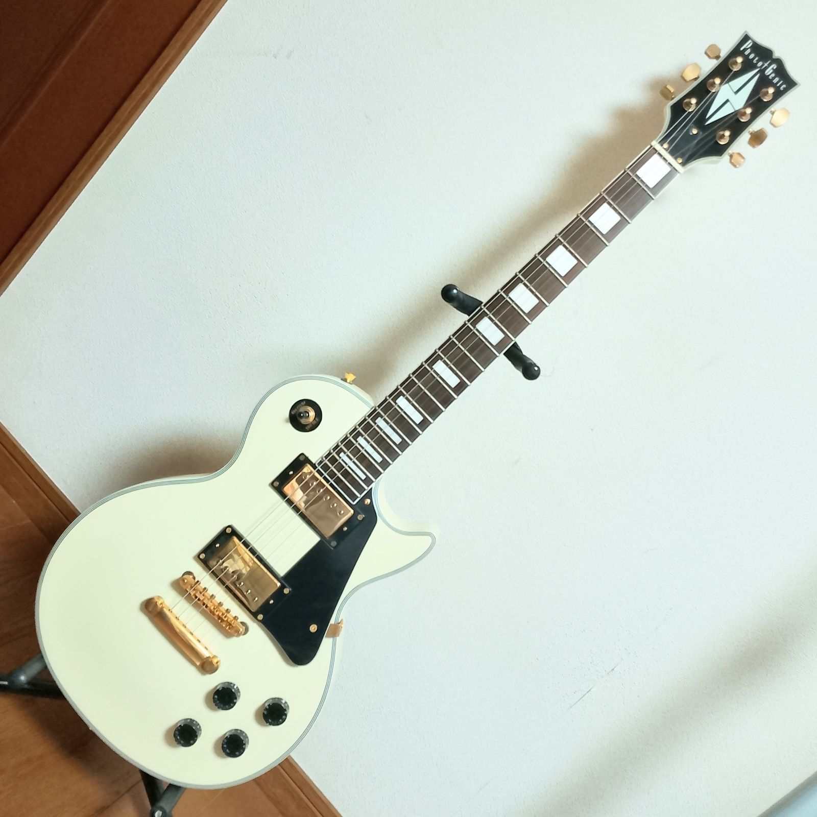 PhotoGenic LP-300C WH LPカスタムタイプ エレキ