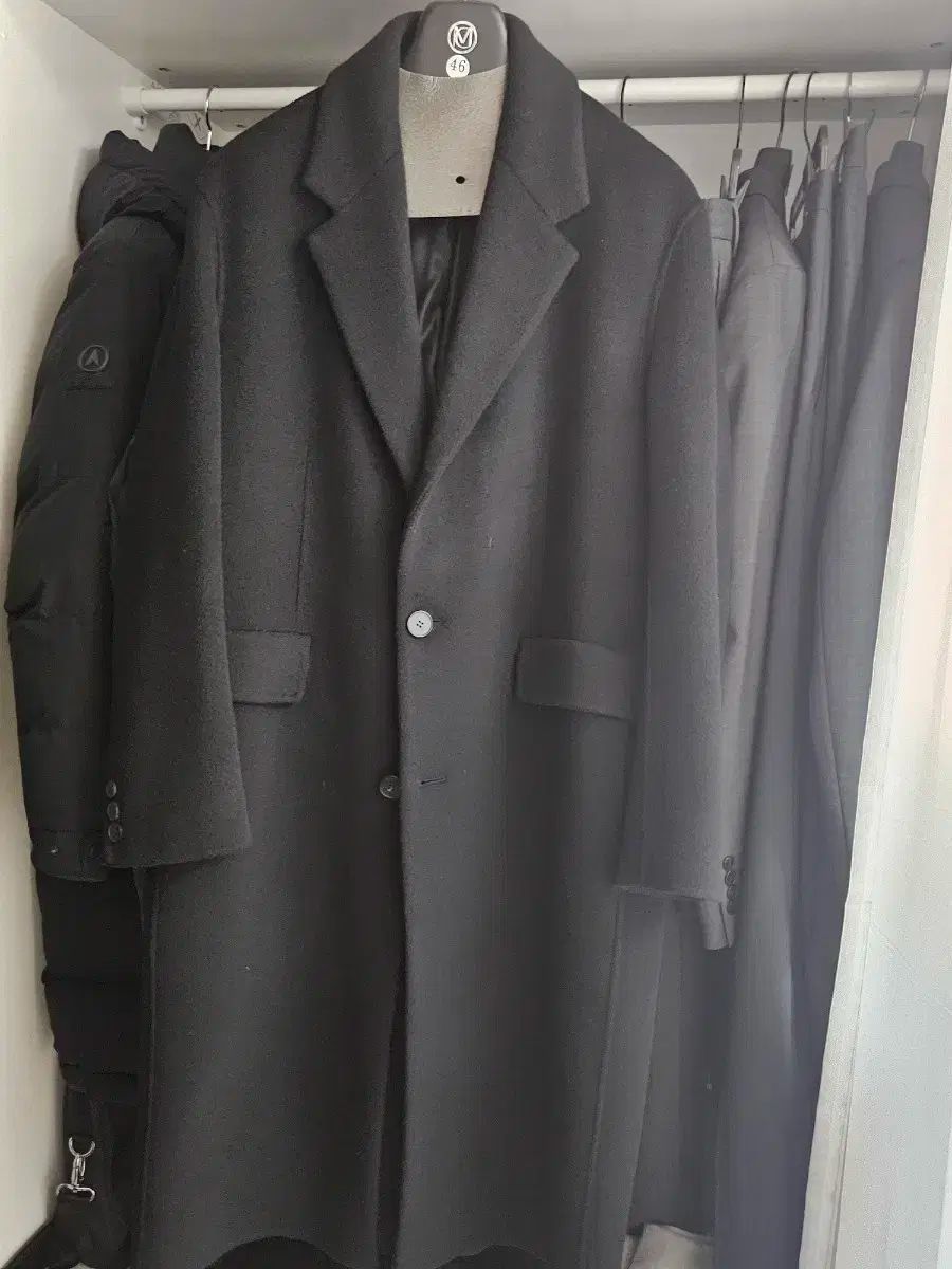 MAMAGARI オーバーサイズ ハンドメイド コート ブラック