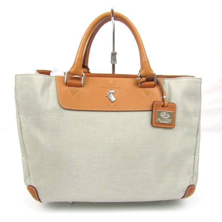 ペレボルサ PELLE BORSA ボディバッグ （ベージュ） ペレボルサ トート 