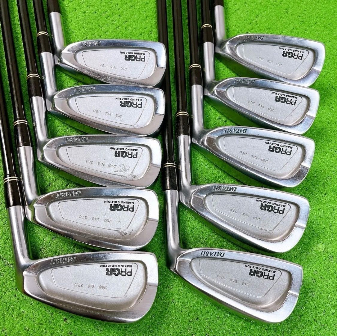 名器 プロギア DATA811 アイアンセット 右打ち 10本 メンズ 三浦技研 名器 プロギア DATA811 アイアンセット(3-S) 右打ち 10本 メンズ