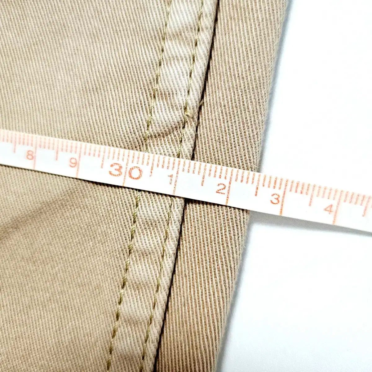  L 34 ビームス BEAMS 5ポケット コットン チノ ハーフパンツ ベージュ ショートパンツ ハーフパンツ パンツ