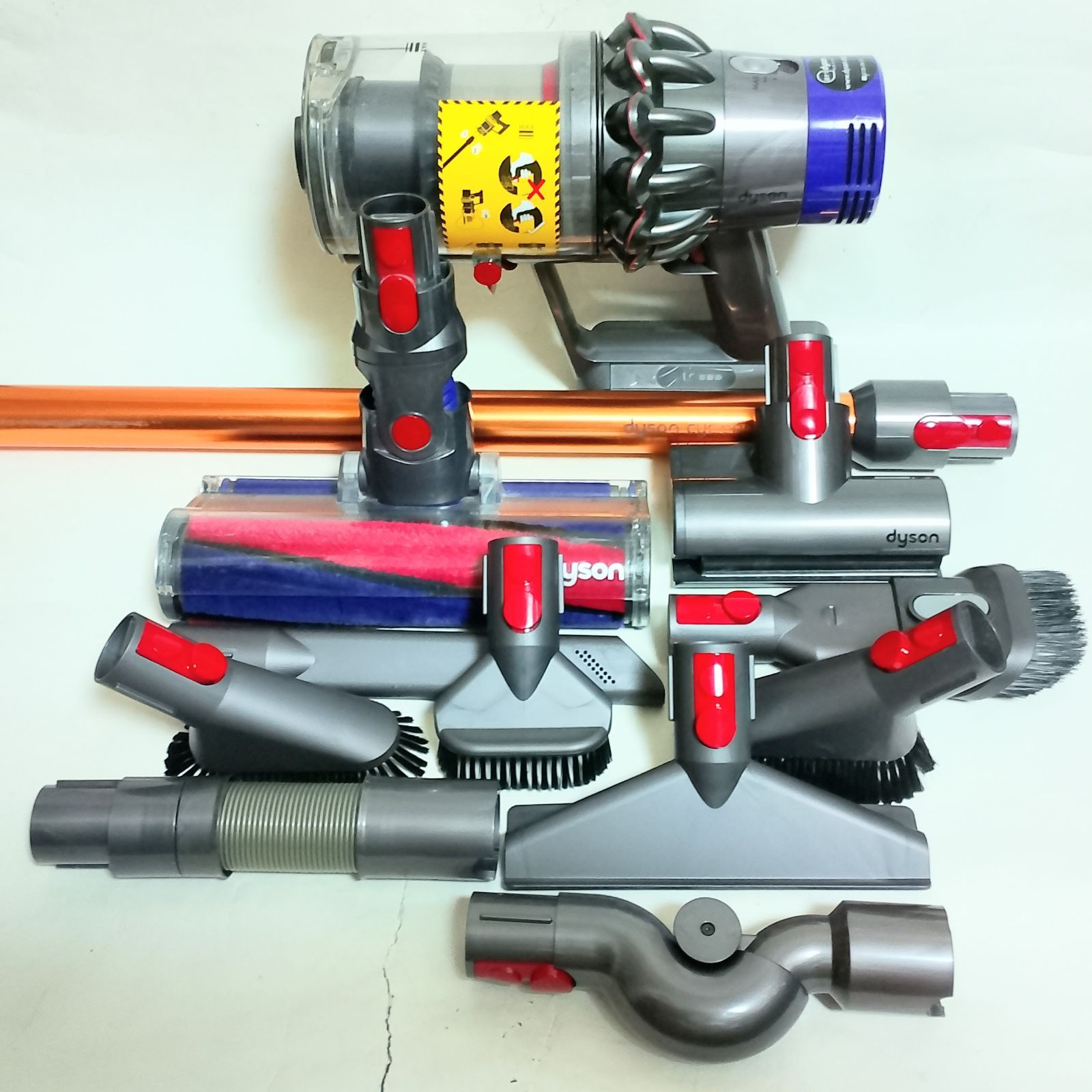 Dyson　V10 Fluffy　ソフトローラーヘッド　フロアードッグセット Dyson V10 Fluffy ソフトローラーヘッド フロアードッグセット 楽天