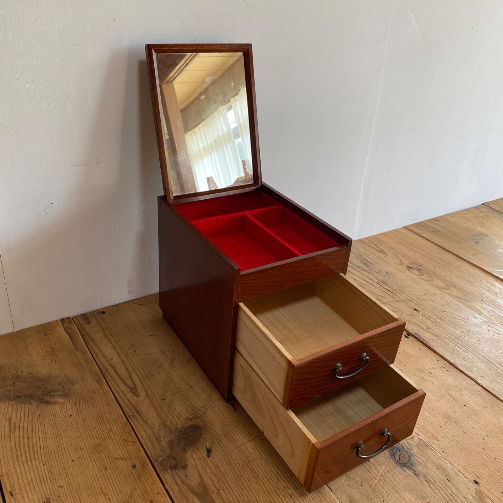 2点セット 小引き出し 裁縫箱 小物入れ 茶箪笥 昭和レトロ z942 - メルカリ