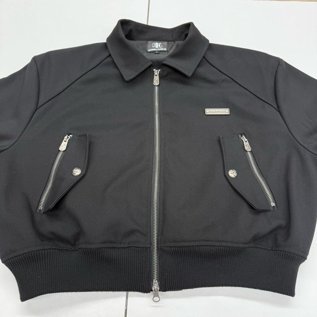 【Rosen Kreuz】cropped collar blouson ROSEN KREUZ Cropped Collar Blouson サイズ2 133114 ローゼンクロイツ