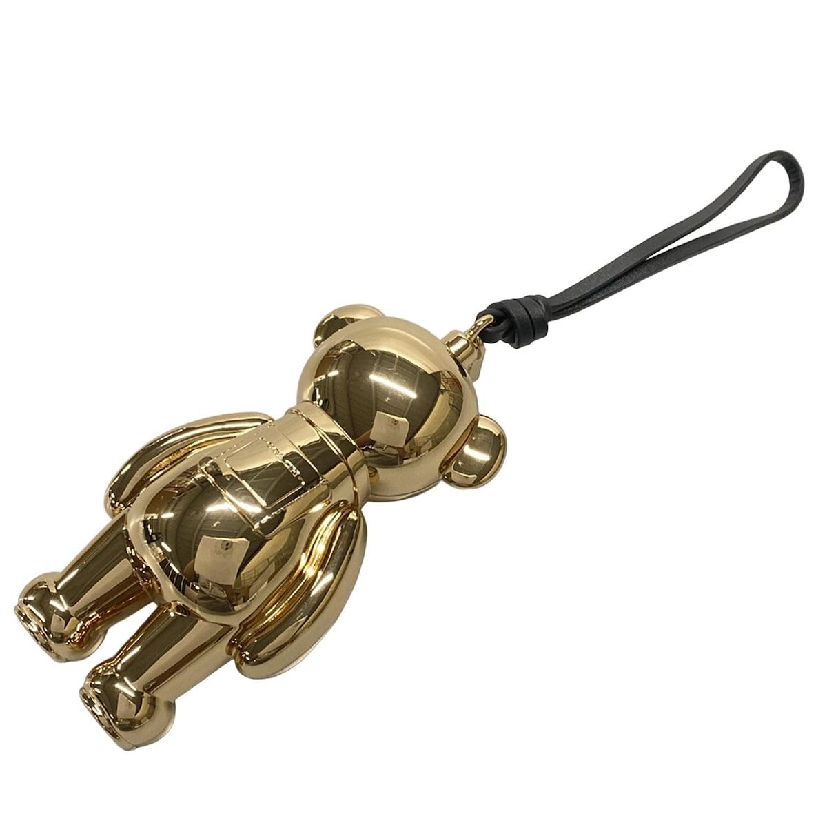 COACH コーチ 小物 - ゴールド×黒 オーナメント クマ レザー