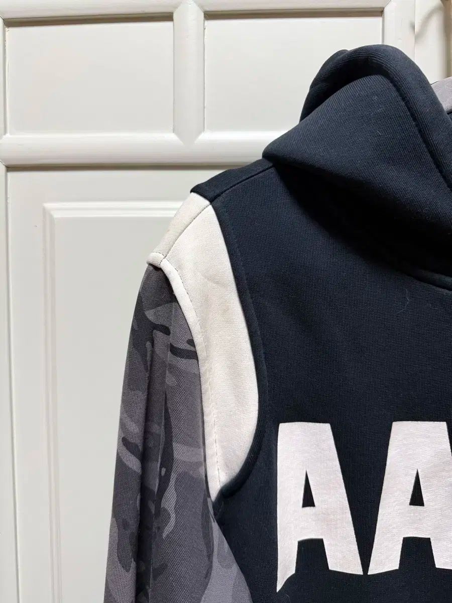 AAPE WHOスタジアム ジャケット ブラック エイプ A BATHING APE M