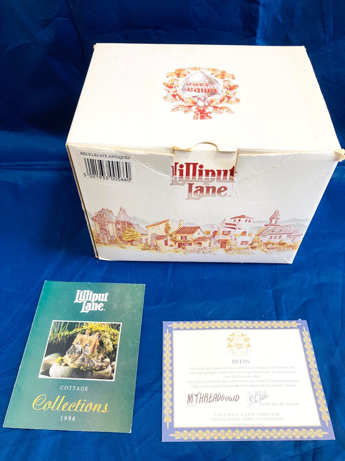 リリパットレーン Micklegate Antiques Lilliput Lane イギリス製 箱