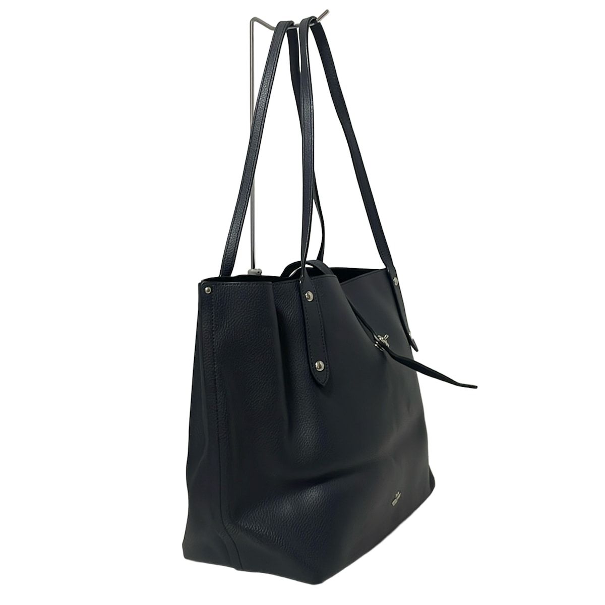 COACH コーチ トートバッグ - 58849 ダークネイビー レザー