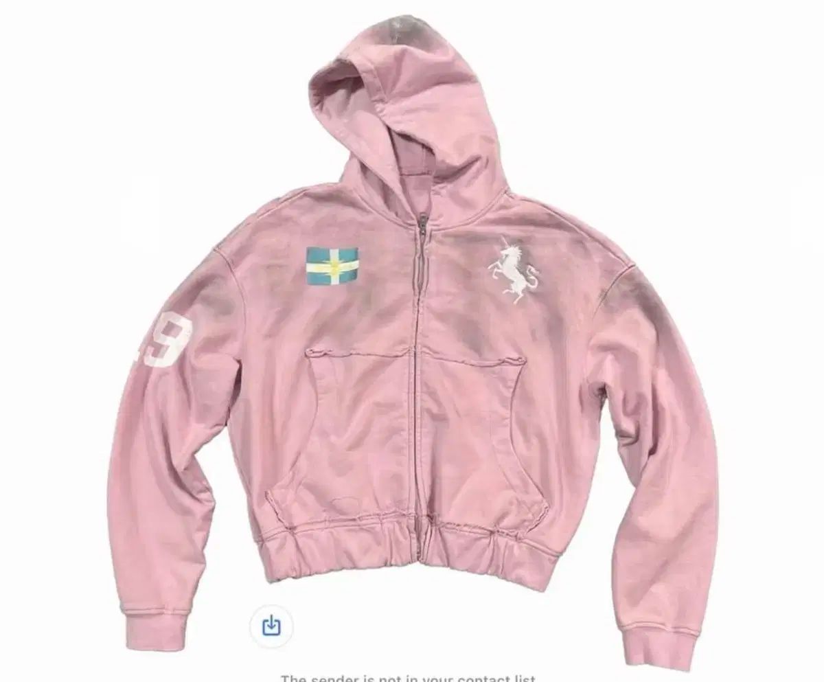 Playboi Carti ダストウォッシュ ピンクジップフーディー