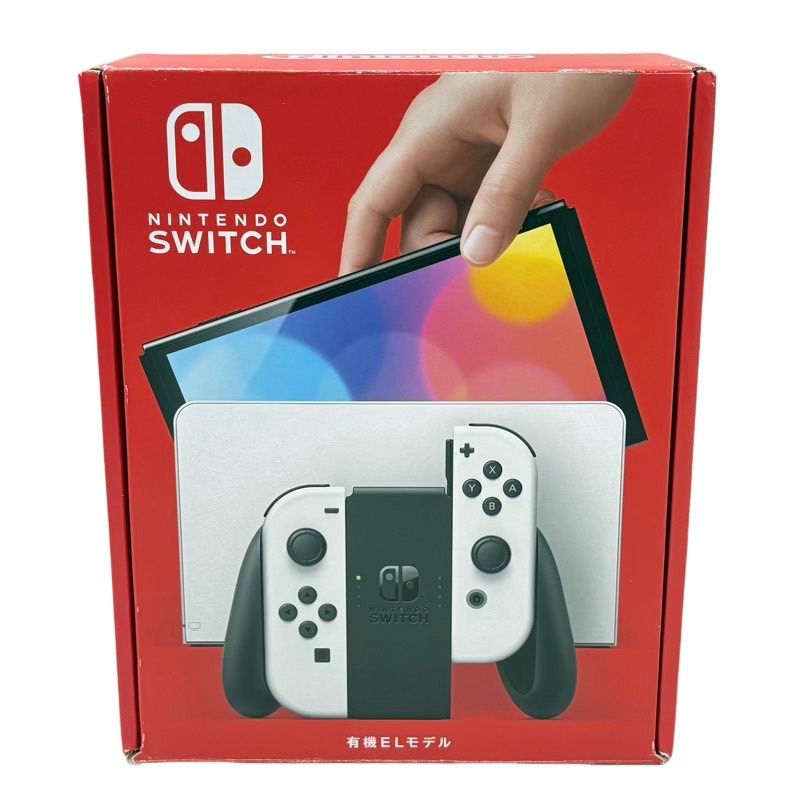 Nintendo 任天堂 Switch 有機ELモデル HEG-S-KAAAA ゲーム機本体 ホワイト 動作 済 22510K767