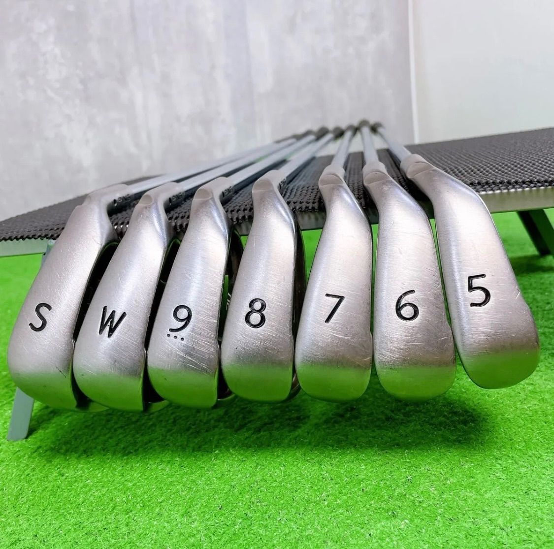 ピン G 20 アイアンセット 5-S 右打ち 7本 PING 黒ドット N.S.PRO 950 GH