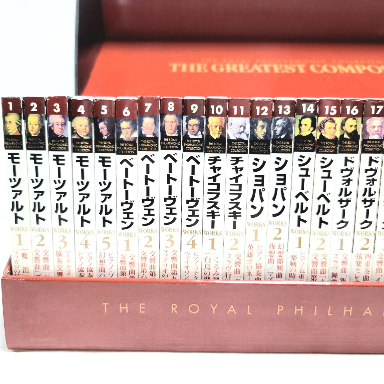 CD ロイヤルフィルハーモニー THE GREATEST COMPOSERS CD36枚組 全389