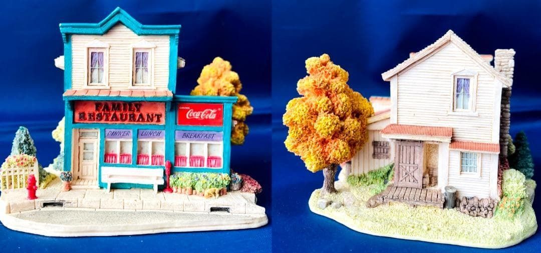 リリパットレーン Mmm Just Like Home コカ コーラ Coca Cola イギリス製 Lilliput Lane 箱 証明書 置物 ジオラマ ミニチュアハウス